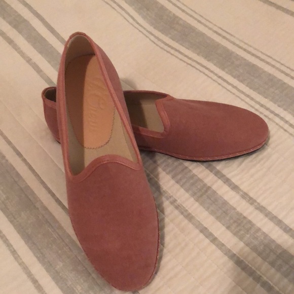 NWT JCrew Venetian Canvas Loafers, Size 8 - Picture 5 of 6